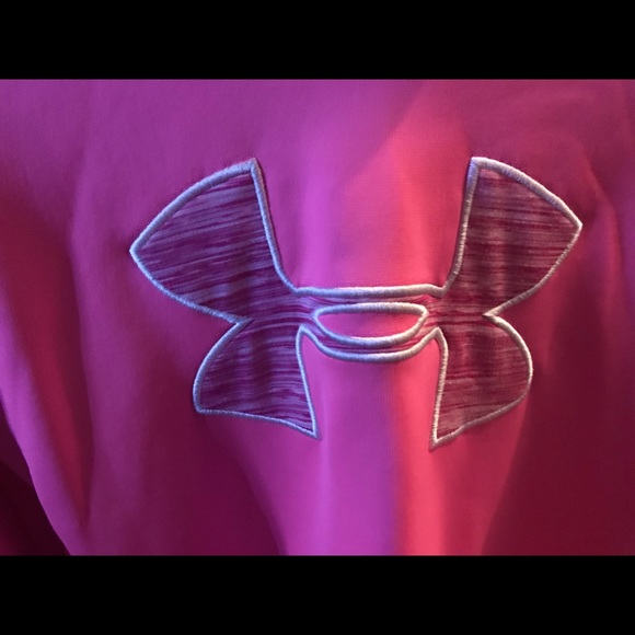 Under Armour Neon Pink Hoodie - Picture 2 of 4